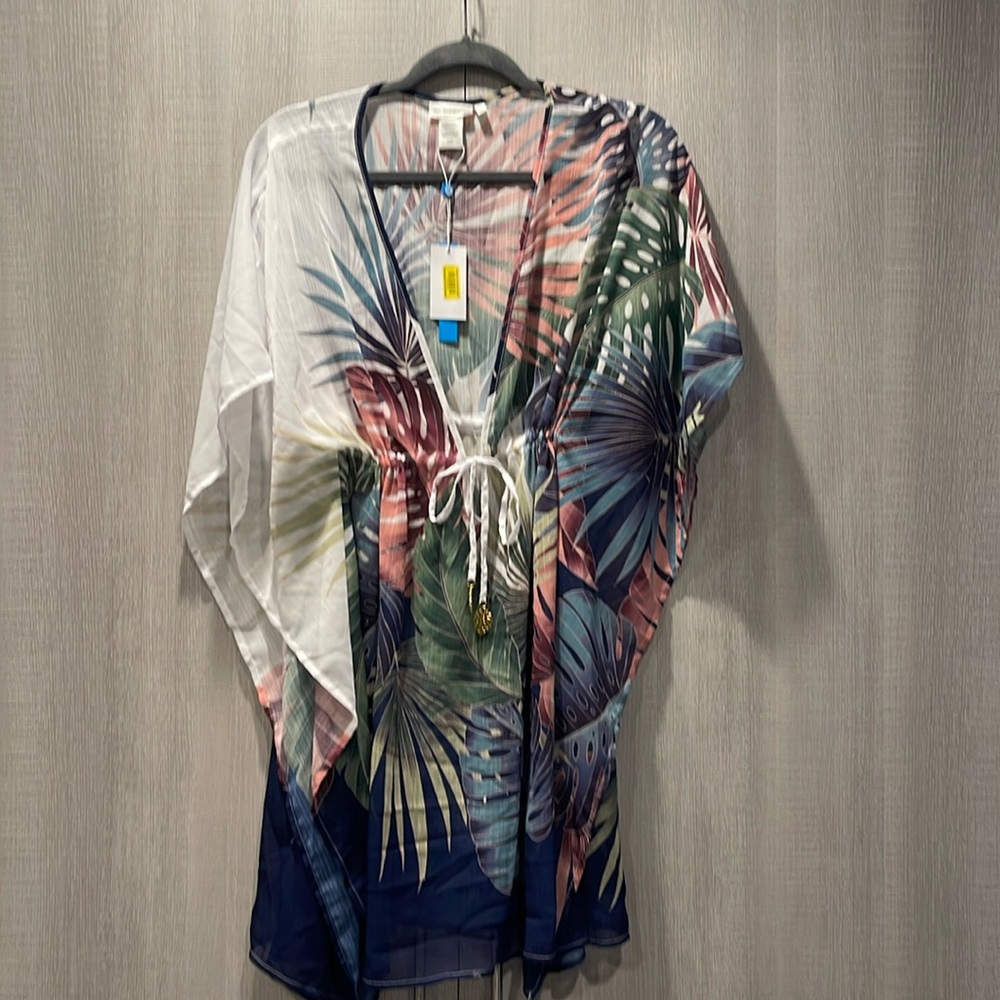 Bleu Rod Beattie bathing suit cover-up. Size Medium.